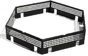 Funkenschutzgitter 6-eckig Funkenschutzgitter 6-eckig