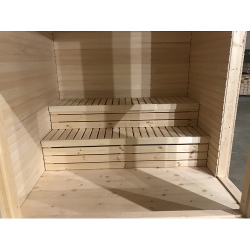 Sauna-Würfel "Modern" 2,3 x 2,3 m