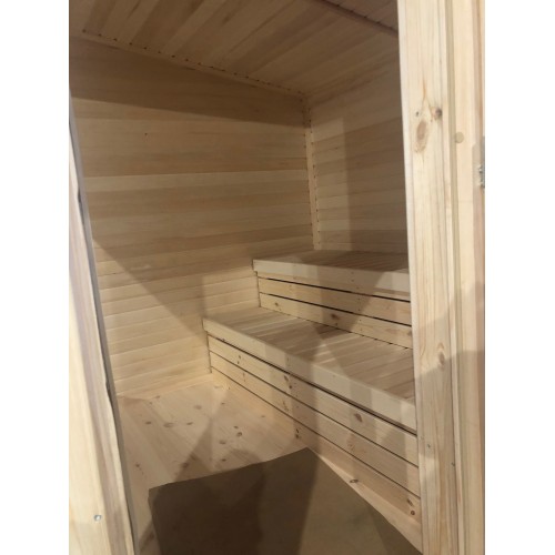 Sauna-Würfel "Modern" 2,3 x 2,3 m