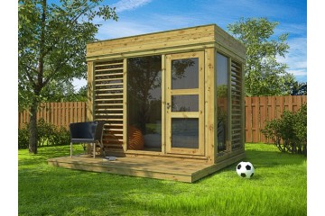 isolierter Garten Cube / Garten Lounge 3x2m