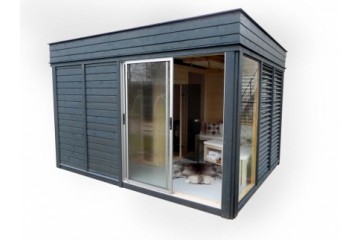 Sauna Cube / Sauna Lounge 4x3m